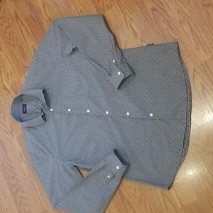 7 Diamonds dress shirt med